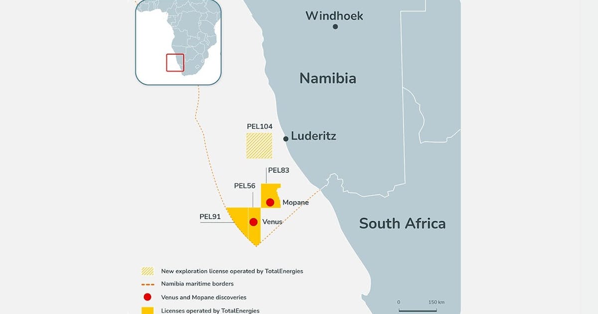 TotalEnergies, Petrobras acquire interest in block offshore Namibia